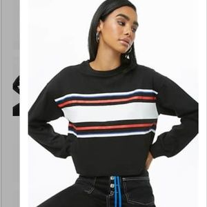 Striped Drop-Shoulder Tee